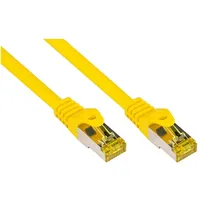 Good Connections Good Connections® RJ45 Patchkabel - Cat.7 Rohkabel und Rastnasenschutz (RNS®), S/FTP, PiMF, 500MHz, 10Gbit/s, auf RJ45, 25 m