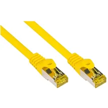 Good Connections Good Connections® RJ45 Patchkabel - Cat.7 Rohkabel und Rastnasenschutz (RNS®), S/FTP, PiMF, 500MHz, 10Gbit/s, auf RJ45, 25 m