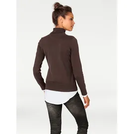 Heine Rollkragenpullover Braun 40