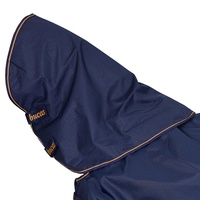 Bucas Irish Turnout Combi Neck 300g - navy/gold -