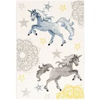 Pergamon Kinder Teppich Maui Kids Pferde Stars Bunt 200x290cm