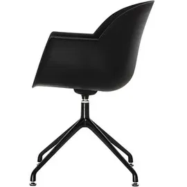 Paperflow 2 meet powered by PAPERFLOW Schalenstühle MOON CHMOONX2.01.01 schwarz Kunststoff