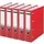 Leitz Doppelordner DIN A5 75 mm Rot 5 St.
