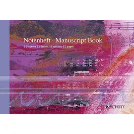 Schott Music Notenheft Din A5 quer