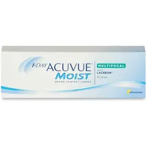 Acuvue Johnson & Johnson 1-Day Acuvue Moist Multifocal (30er Packung) Tageslinsen (2.75 dpt, - BC 8.4) mit UV-Schutz