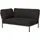 Houe LEVEL Loungesofa dunkelgrau/silber
