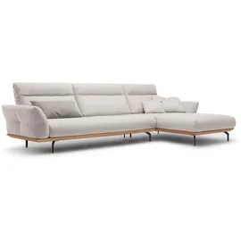 creation by rolf benz Eckcouch Chenille L-förmig 3-Sitzer Grau