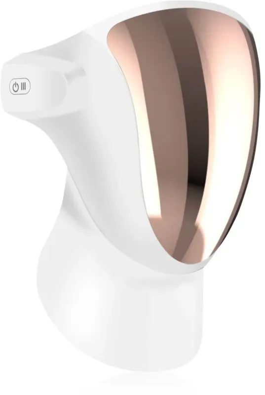 PALSAR7 Professional LED Mask White Gold verschönernde LED-Maske für Gesicht und Hals Geschenk-Box 1 St.