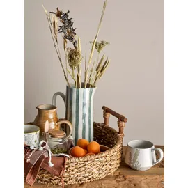 Bloomingville Begonia Krug, Grün, Steingut