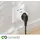 conecto conecto® Funk-Steckdosen-Set: 1x Funksteckdose und 1x Fernbedienung, Innenbereich, 2300 Watt, kompaktes Design, weiß