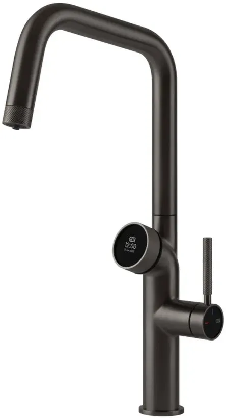 Gessi Vita Küchen-Multifunktionsarmatur - Metall schwarz gebürstet