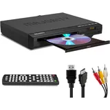 MAJORITY DVD Player für Fernseher, 1080p Upscaling, HDMI & RCA, Region Free