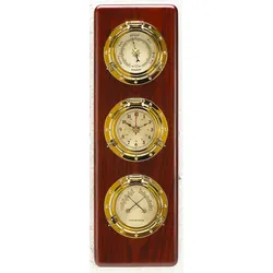 Compass 3er-Instrumentenserie auf Holz