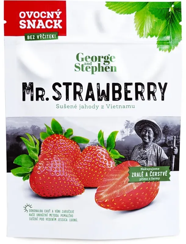 George and Stephen Mr. Strawberry Trockenfrüchte 40 g