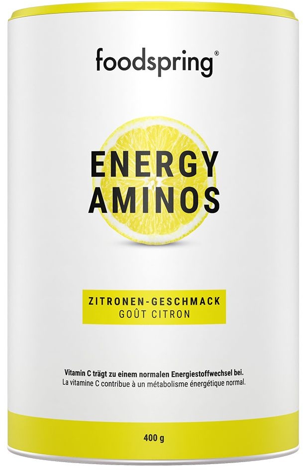 foodspring® Energy Aminos Lemon 400 g Poudre