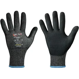 optiflex Schnitthandschuh Comfort Cut Gr.7 schwarz meliert/schwarz EN 388 PSA II 12 PA