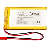 Akyga Akkupack LiPo 3,7V 2500mAh