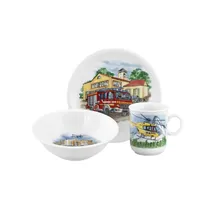 SELTMANN WEIDEN Kindergeschirrset Compact Blaulicht