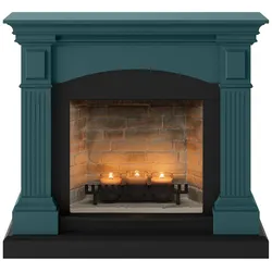 TAGU Magna Premium Kamin türkis mit exklusiven Duft „Crackling Fire Soundmodul“