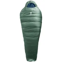 Deuter Orbit 0° EL - Extra Long Kunstfaserschlafsack,ivy-Ink,Left Zip