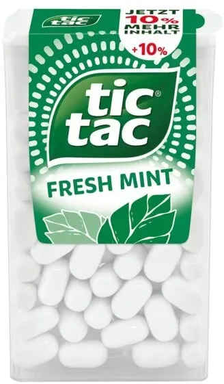 Tic Tac 110 Erfrischungsdragees Tic Tac »Fresh Mint« grün