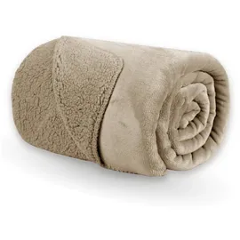 BestLivings Kuscheldecke 150 x 200 cm Beige