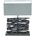Tischleuchte Schreibtischlampe Stoff E27 H 50 cm