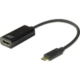 Act USB-C-zu-HDMI-Adapter 0,15 m Schwarz