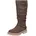 Damen Hochschaftstiefel Braun 42