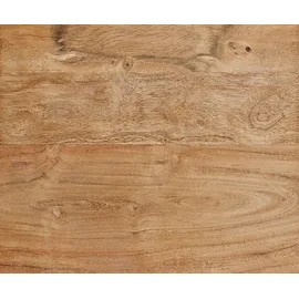 DeLife Couchtisch Stonegrace 80x60 cm Akazie Natur 2 Schubladen Steinfurnier, Couchtische