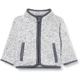 Playshoes Fleece-Jacke Unisex Kinder Outdoor-Oberteil, grau Strickfleece, 98