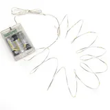 Konstsmide LED Lichterkette Micro 4 m Bernstein