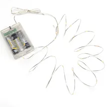 Konstsmide LED Lichterkette Micro 4 m Bernstein