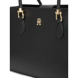 Tommy Hilfiger TH Grace Henkeltasche Kunstleder Black