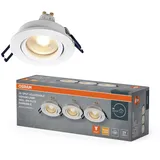Osram LED-Spot 3er Set 6W GU10 warmweiß