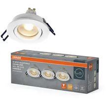 Osram LED-Spot 3er Set 6W GU10 warmweiß