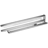 SO-Tech Handtuchhalter 2-armig Lang Chrom poliert ausziehbar,