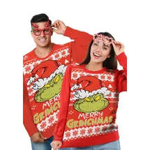 The Grinch Ugly Christmas Sweater rot M