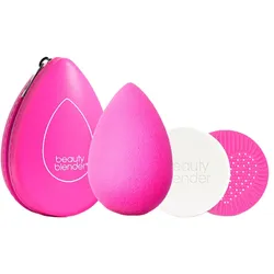 beautyblender Sponges Make-up Schwämme   1 Beautyblender Make-up Schwamm + 1 Blendercleanser Solid + 1 Silikon Reinigungsmatte + 1 Silikon Reiseetui 