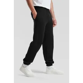 FRUIT OF THE LOOM Jogginghose Regular Schwarz L