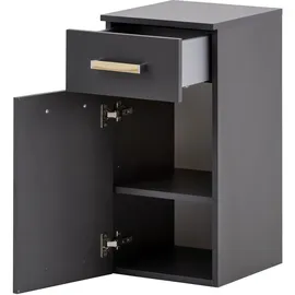 Schildmeyer Duo Unterschrank 32,7 x 67 x 35,3 cm Anthrazit