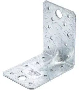 BGS Do it yourself Winkelverbinder mit Sicke 90 x 90 x 65 x 2,5 mm