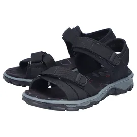 Rieker Trekkingsandale Herren Schwarz 42