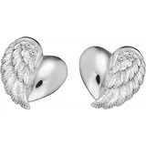 Engelsrufer Ohrstecker Little magic HERZFLÜGEL Silber 925 onesize