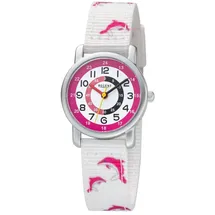 REGENT 3301F-09-C Gehäusefarbe weiß rosa Armbandtyp Silikonarmband Armbandfarbe rosa
