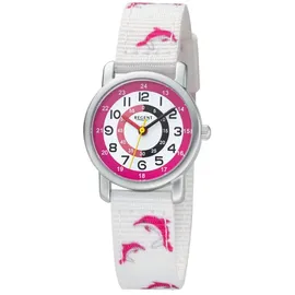 REGENT 3301F-09-C Gehäusefarbe weiß rosa Armbandtyp Silikonarmband Armbandfarbe rosa