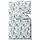 Södahl Flower Burst Satin Blau 135 x 200 cm + 80 x 80 cm