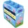 Hti-Living Kinderregal Peppa Pig 3 Etagen MDF blau