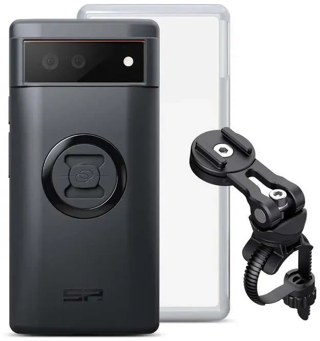 SP Connect Komplettpaket SP-CONNECT Bike Bundle II an Lenker und Vorbau montiert - Google Pixel 6