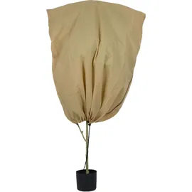 ideoon garden Pflanzenschutzhüllen 6er Set 100 x 80 cm braun